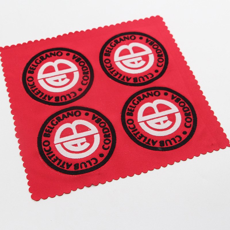 Personalized Design Heat Transfer Printing Custom Football Team Club Logo 3D Flocking Patch