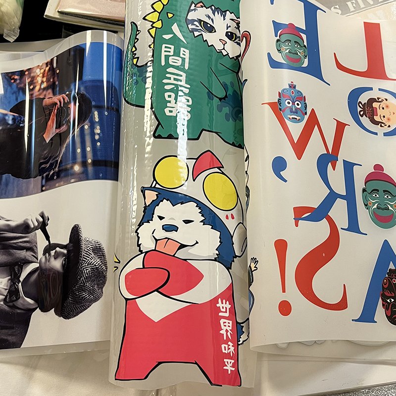DTF T shirt Transfer film for garment Custom Logo Pattern Heat Transfer Vinyl Printing for T-shirt Jeans Bags DIY