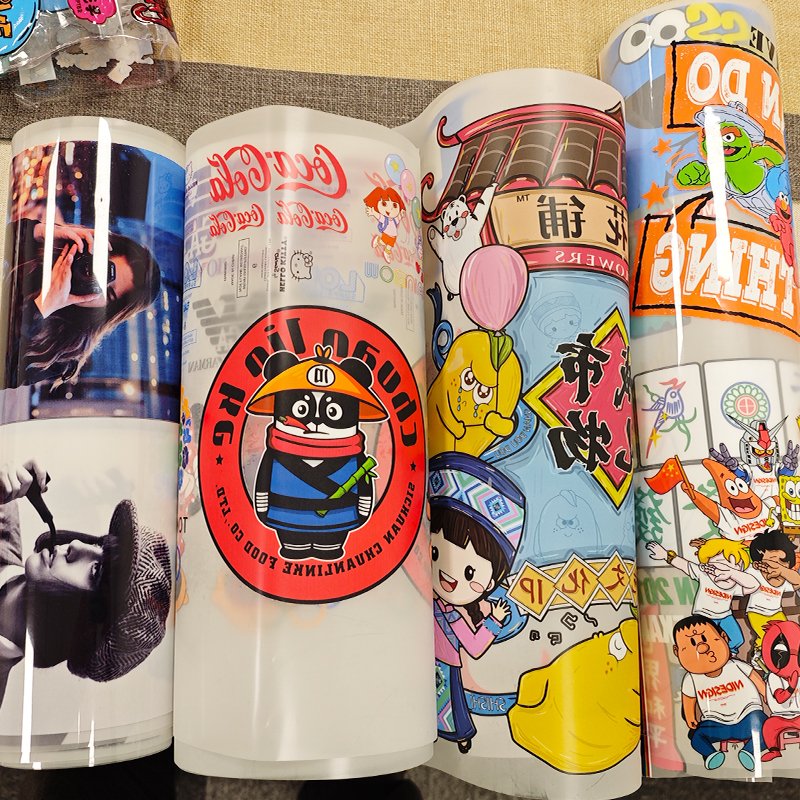 DTF T shirt Transfer film for garment Custom Logo Pattern Heat Transfer Vinyl Printing for T-shirt Jeans Bags DIY