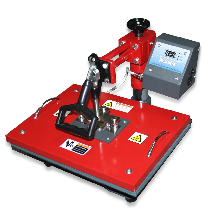 Topjlh professional 8 in 1 Combo Heat Press Machine high efficient sublimation printing for Caps Phone cases T-Shirts