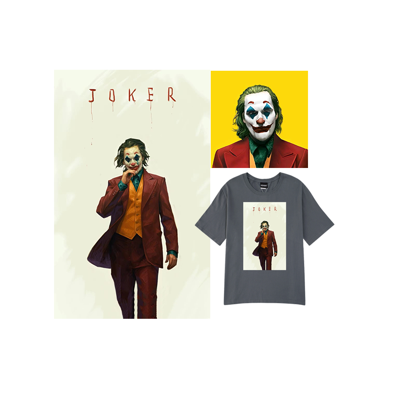 clown Thermal transfer hydrographic Suitable for all polyester heat transfer printing types