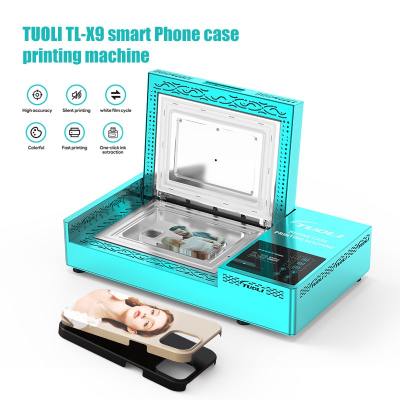 TuoLi China Manufacturer Custom Design Fancy 2D 3D Sublimation Blank Phone Case Heat Transfer Print Mobile Cover Making Machine