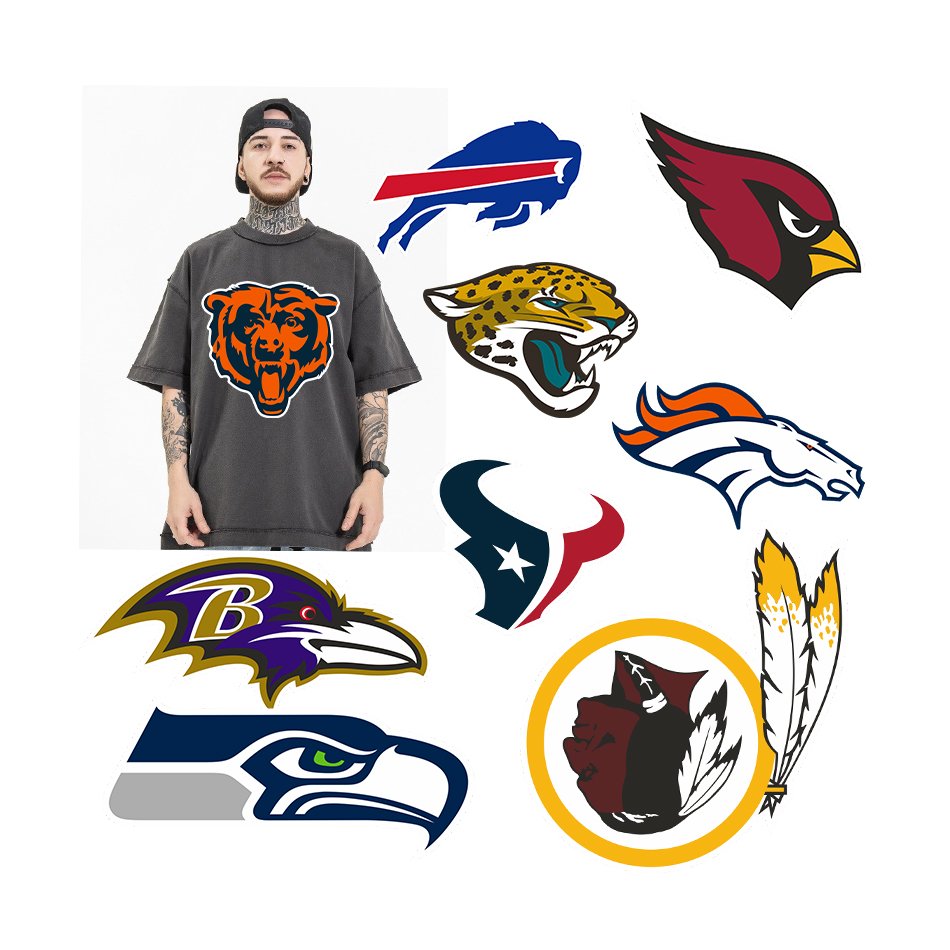 Transfer Custom Heat Transfer DTF Transfer Design Ready to Press on T-shirt Sticker Print Garment Custom Color Accept Customized