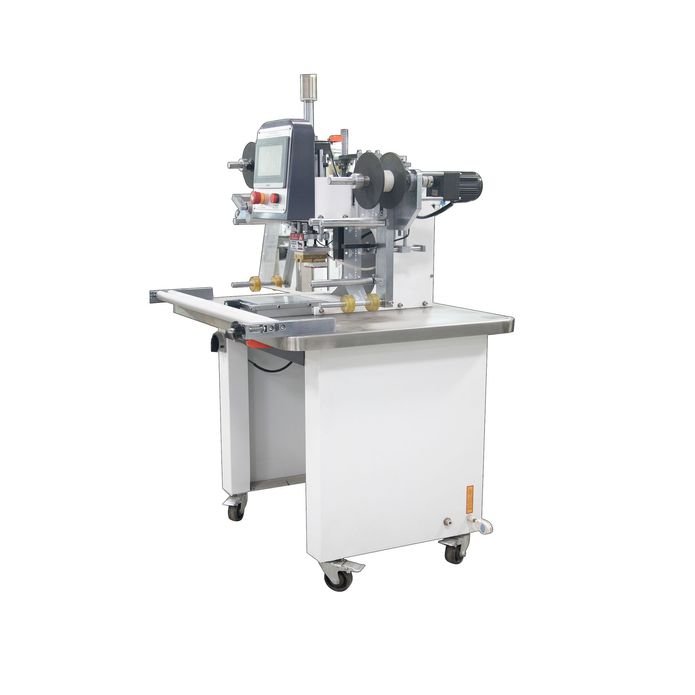 High-Speed Automatic Hot Foil Stamping Machine New Leather Cloth Insole Heat Transfer Printing Hot Selling Label Printer