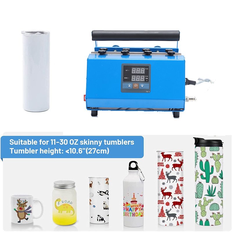 RubySub 30oz Tumbler Heat Press Machine Mug Heat Press Machine for 6oz/90oz/11oz/15oz/20oz/30oz