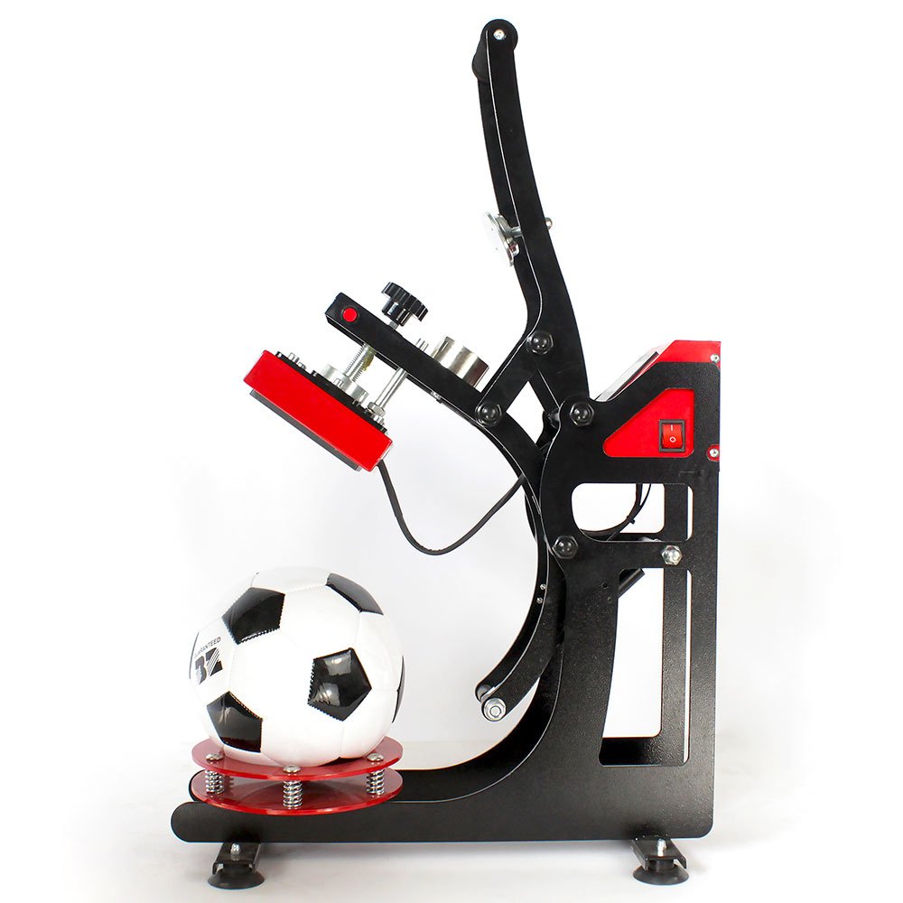 Auto Open Ball Heat Press Machine for Volleyballs Basketball Footballs Pattern Logo Custom Printing Balls Heat Transfer Print