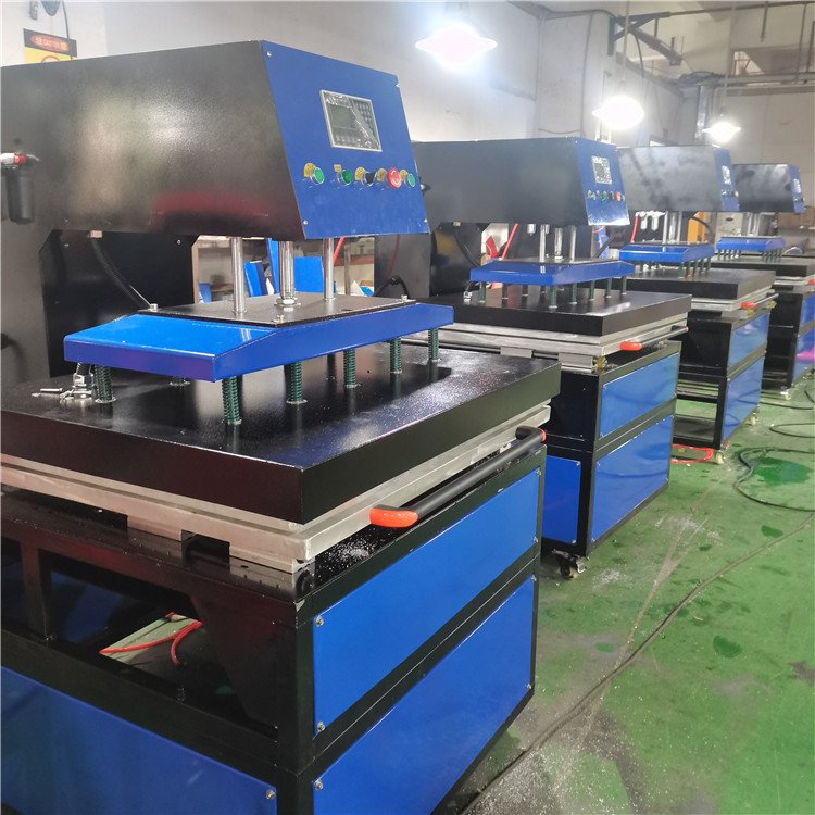 CY t shirt printing 220v 380v skateboard good price pneumatic 80x100cm 100x120cm sublimation rosin heat transfer machine