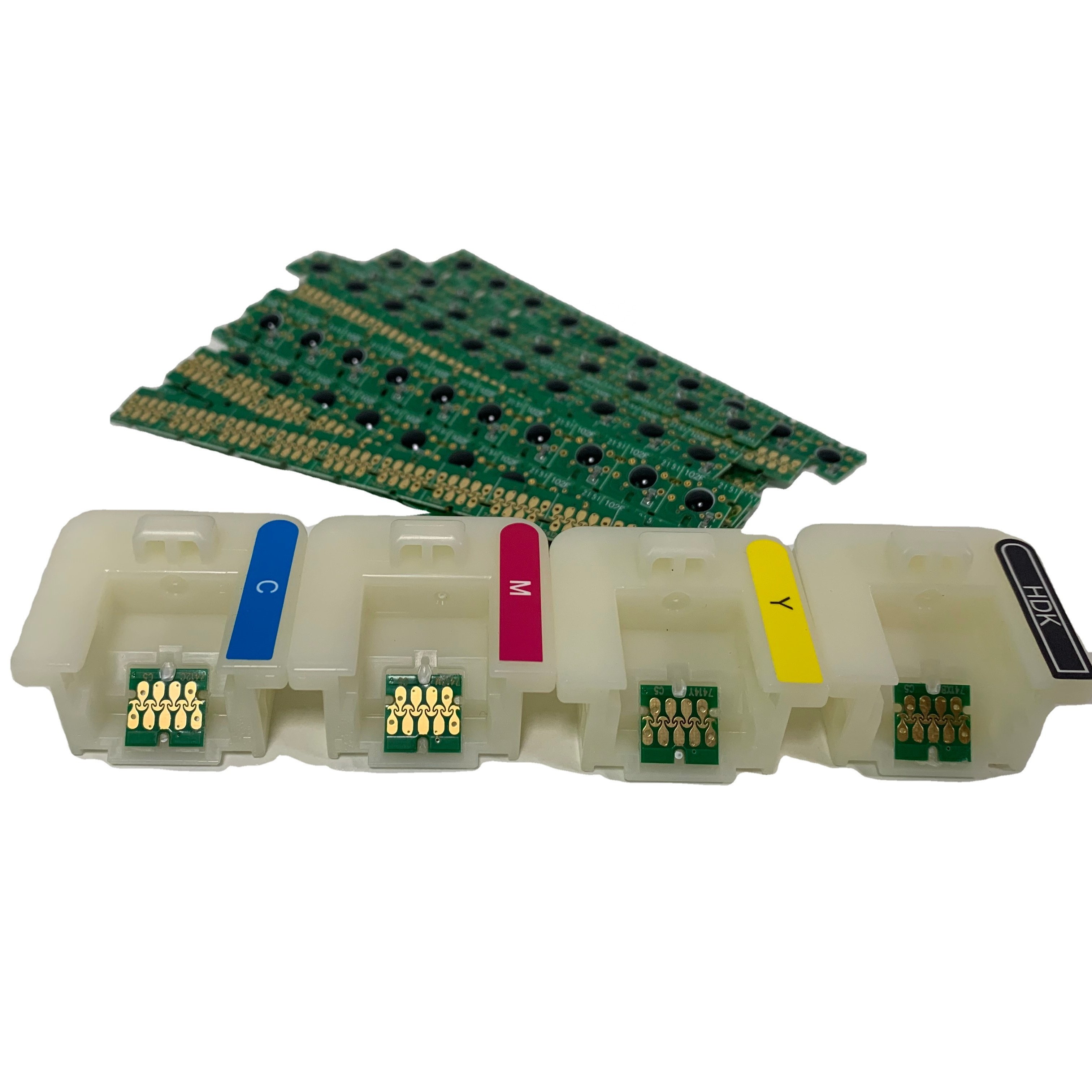 Guangzhou Qijun T7412 epson ink cartridge chip for epson surecolor f7000 f7070 f7270 f6200 f6270 f6070