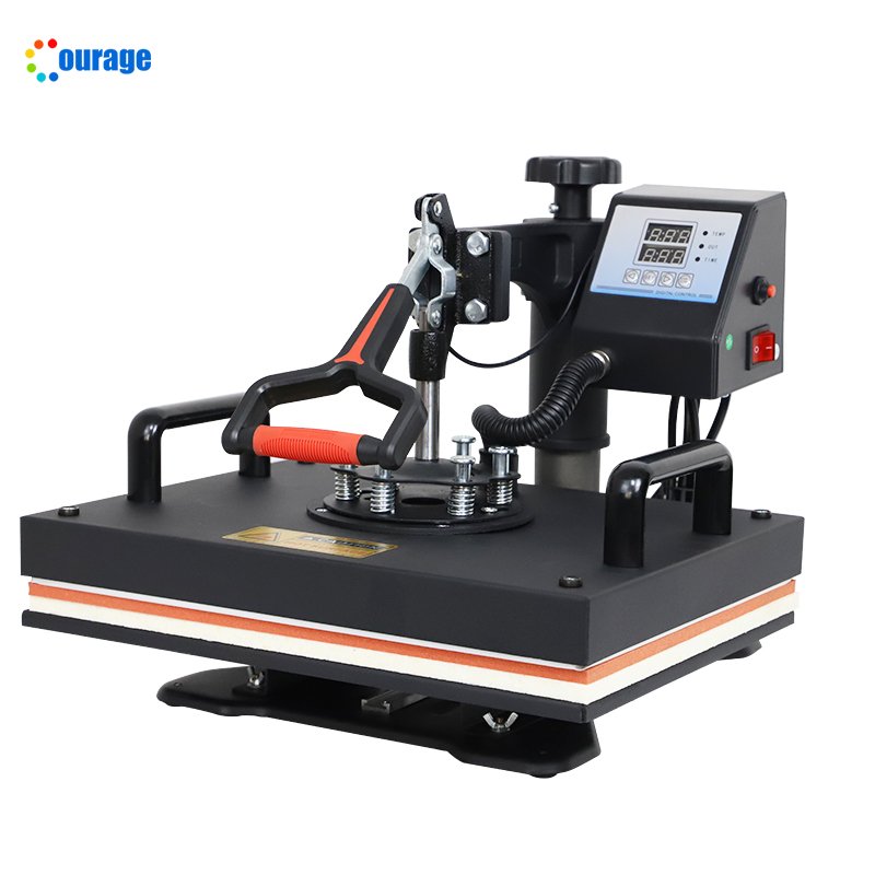 Pull-out type Multi-fonction heat press machines transfer sublimation 5 in 1