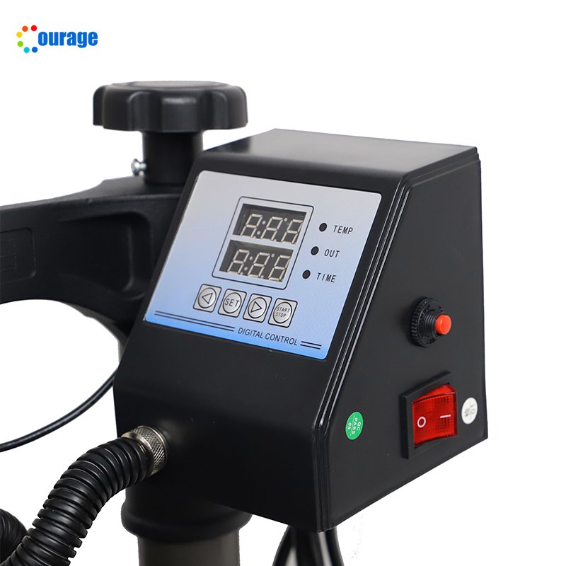 Pull-out type Multi-fonction heat press machines transfer sublimation 5 in 1