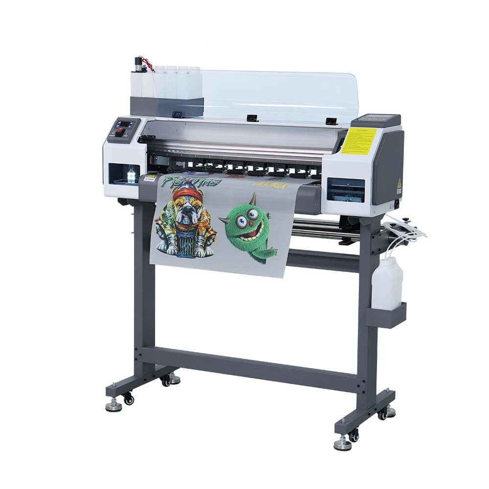 Ready To Ship T-shirt Printer 60cm DTF Printerss 2 Epson i1600 Direct To Film Roll DTF Tshirt Print Machine For Small Business