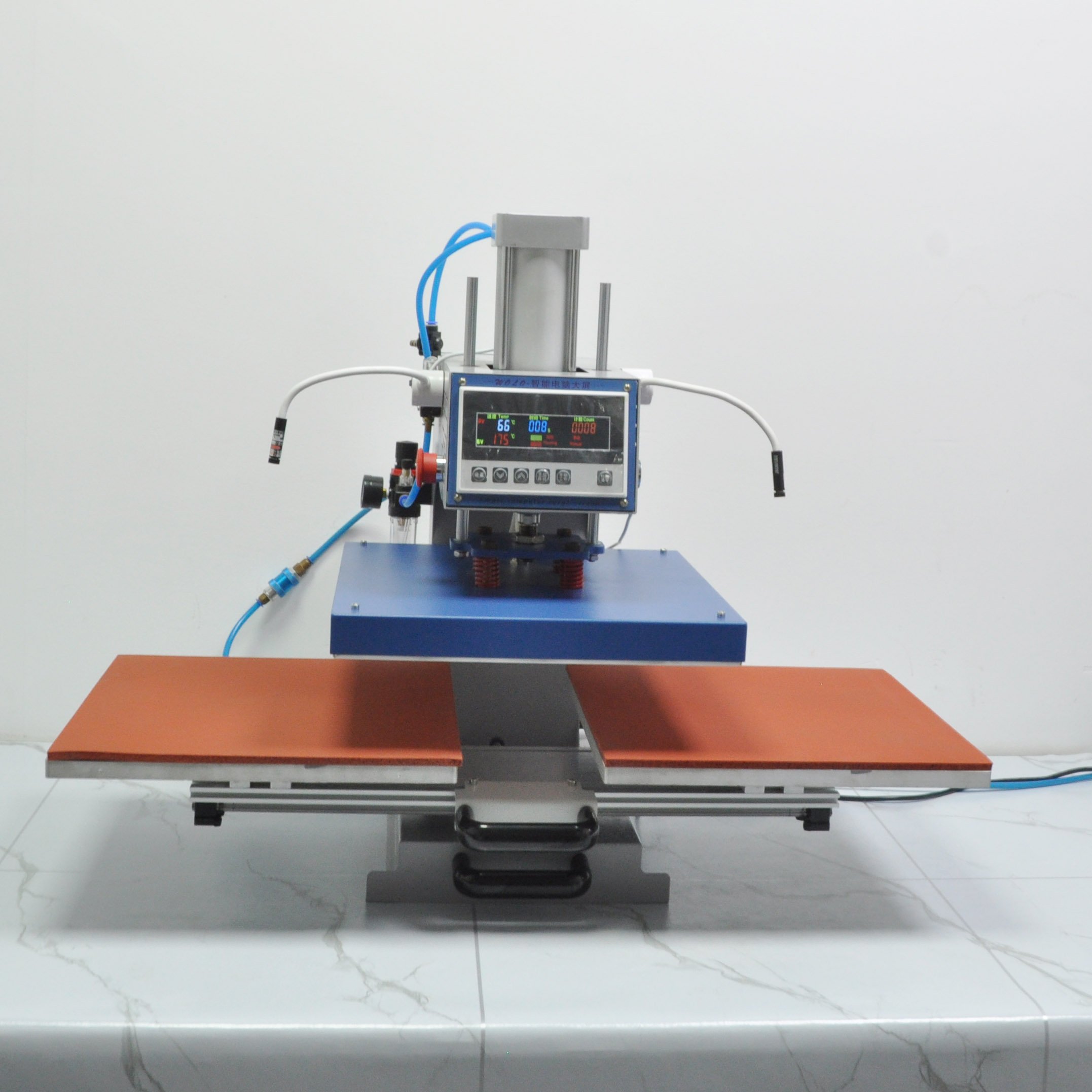 40*40cm Automatic Large Format Dual Station T shirt Sublimation Transfer Printing Heat Press Machine