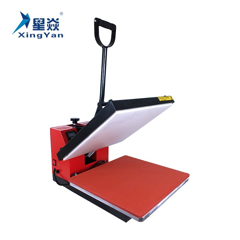 Xingyan Size 38cm*38cm Heat press machine Plain T-shirt heat transfer machine for Heat Transfer Printing on Clothes
