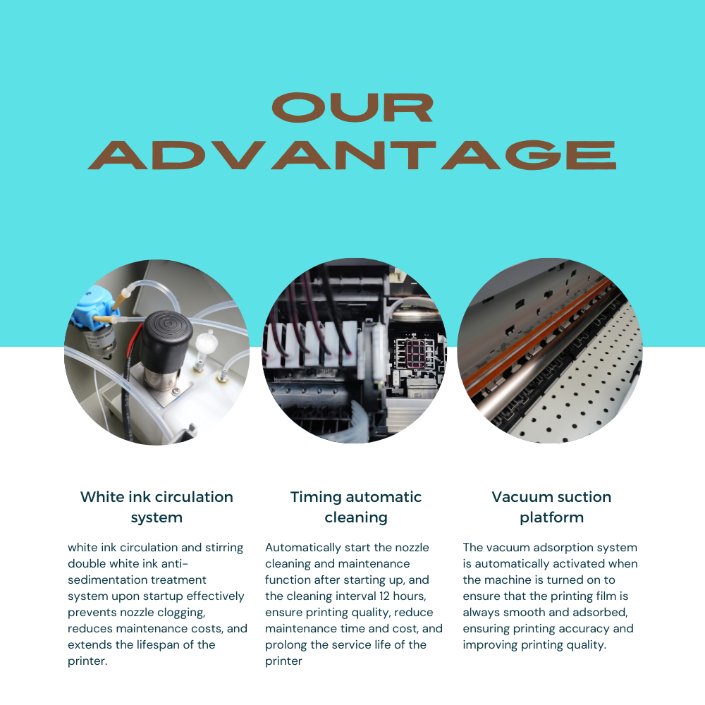 A3 Dtf Printer Printing Machine Transfer Dtf Printer T-shirt Printing Machine Textile Fabric Printing Machine On Clothes