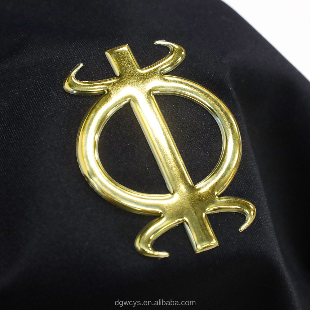 Wholesale Custom 3d sticker heat transfer printing Labels Soft TPU Patches For Golf Clothing