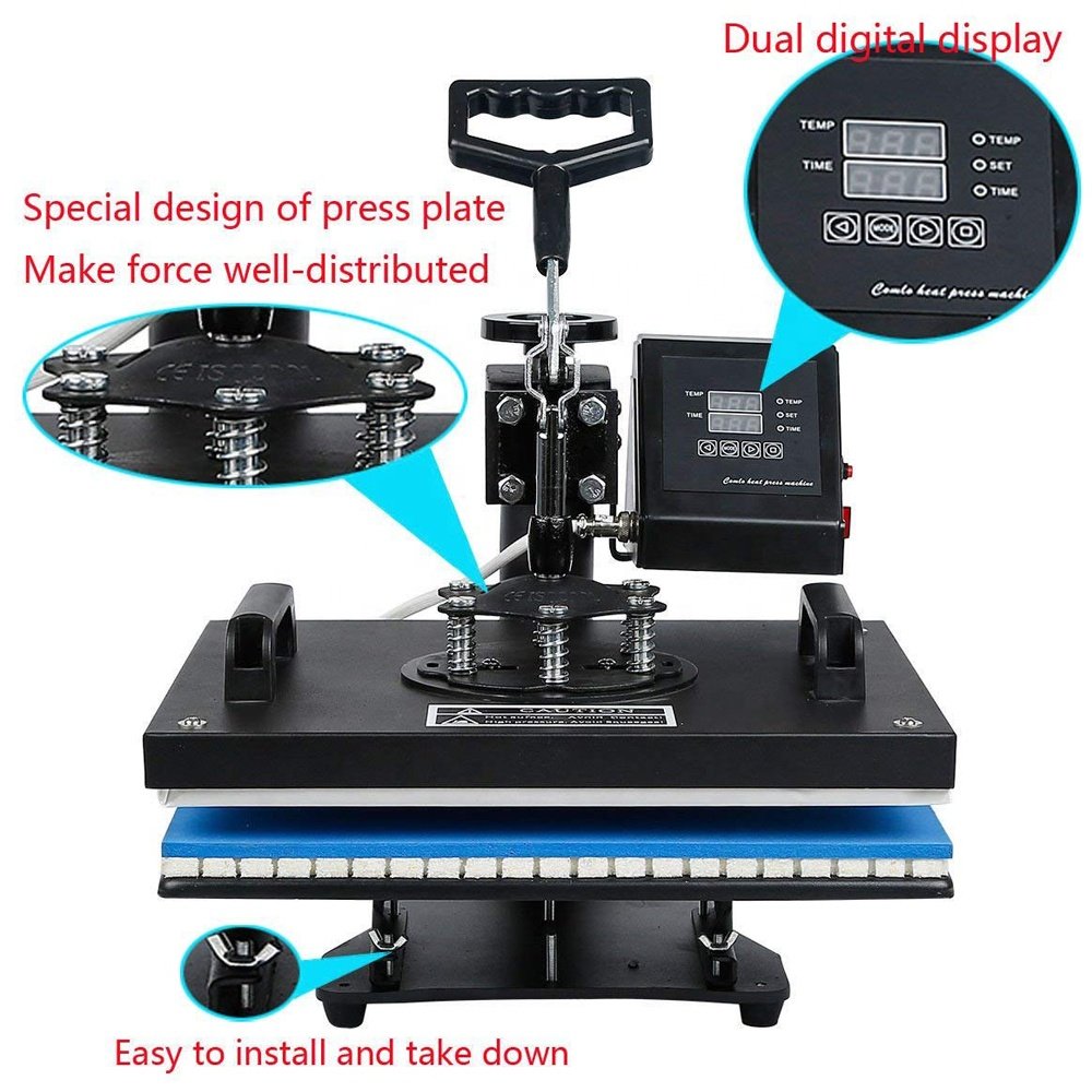 2021Hot-sale 15x15 Portable 40x60 Transfer Heat Press Machine