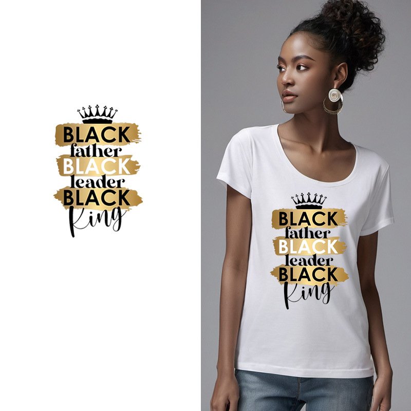 Customized T-Shirts Dtf Printing Design Transfer T-Shirts Transfer Printing Stickers Vinyl DTF Thermal Transfer Sticker