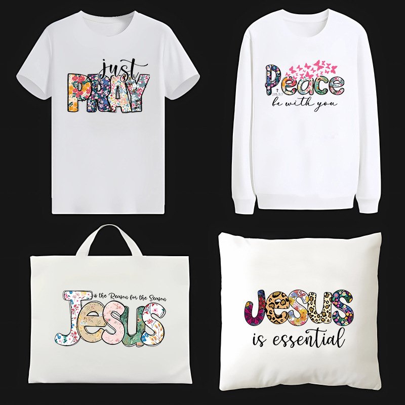 Customized T-Shirts Dtf Printing Design Transfer T-Shirts Transfer Printing Stickers Vinyl DTF Thermal Transfer Sticker