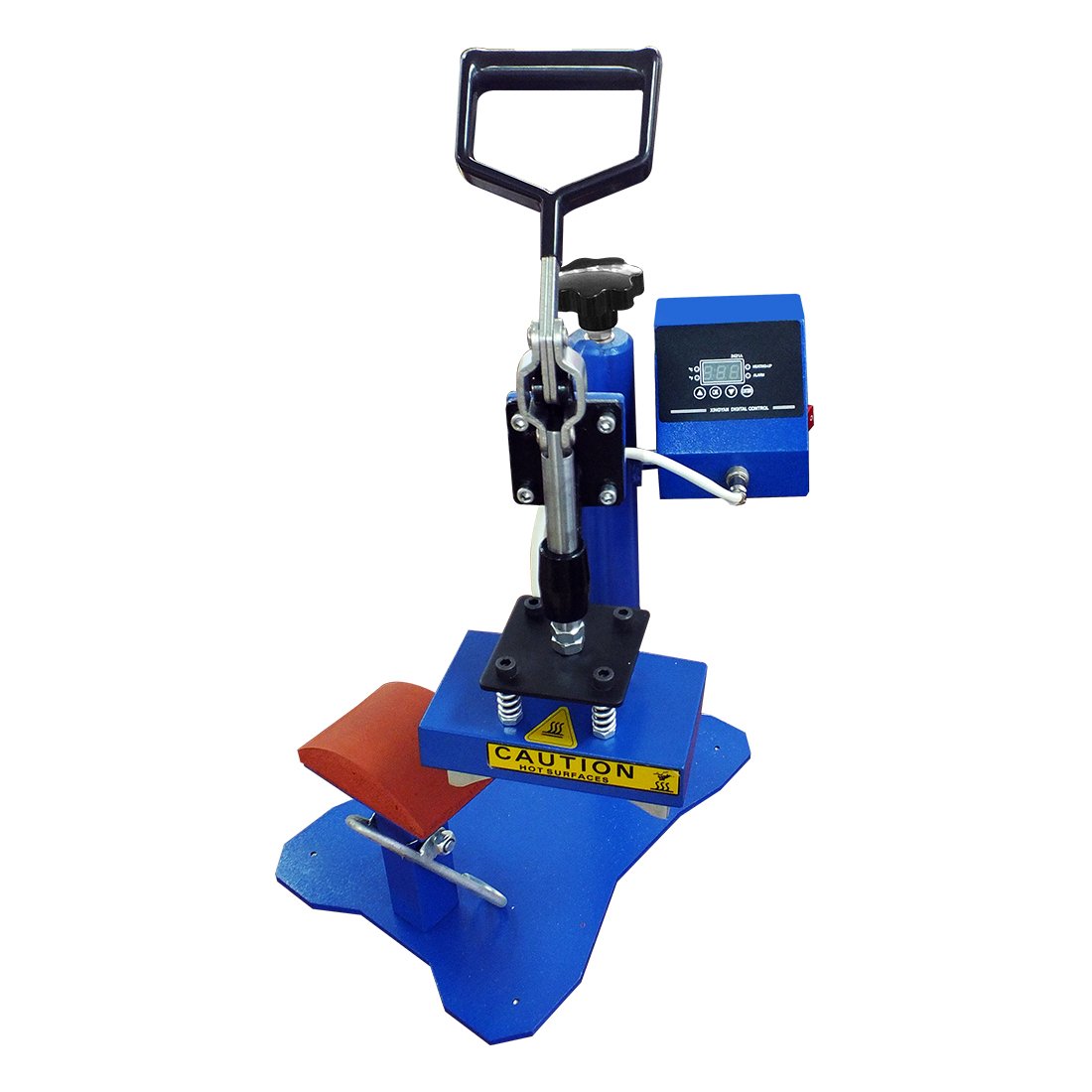 Baiyin Wholesale 8*15cm Baseball Cap Heat Press Machine Sublimation Cap Swing away Heat Press Transfer Printing Machine for Hats