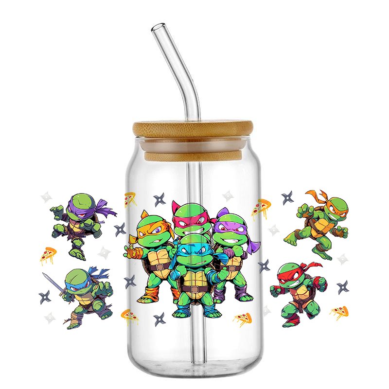 Factory Uv Dtf Cup Wrap Transfers Wholesale High Quality Transparent Film Transfers For Cups Wraps Pen Wrap Custom