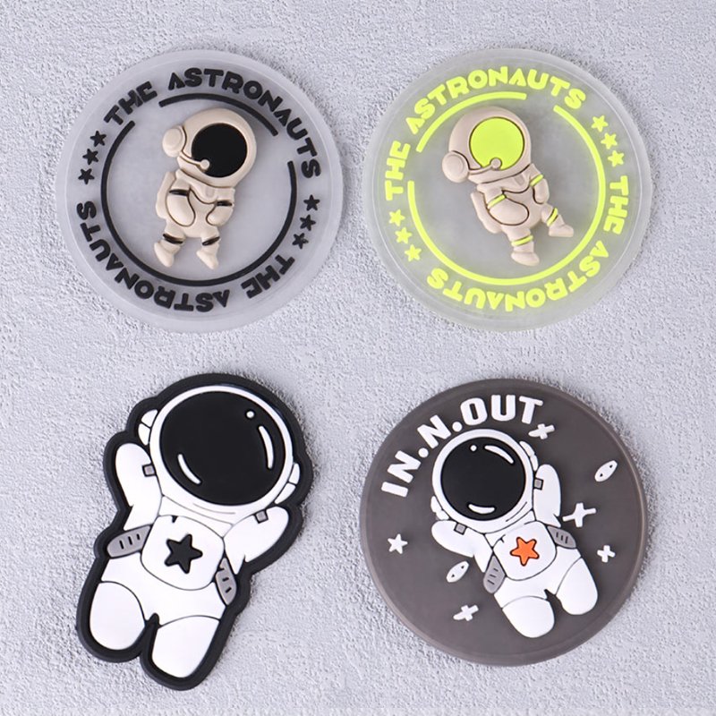 Wholesale Soft Rubber Arm Badge Colorful Oval Cartoon Rubber Business Label Shoes Hat Letter Patch Embossed Logo