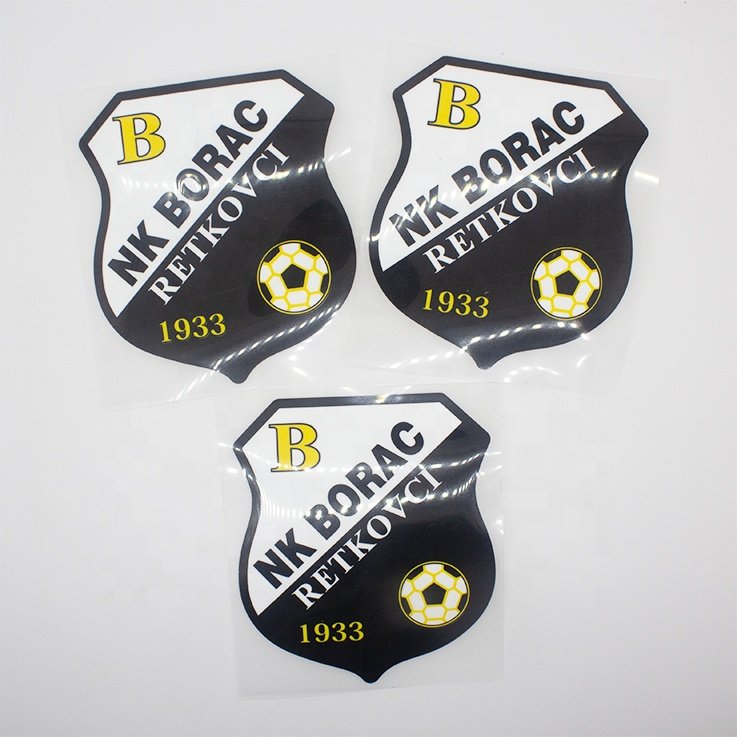 High Quality Custom Logo Plastisol Heat Transfer Printing Stickers Custom For Clothing