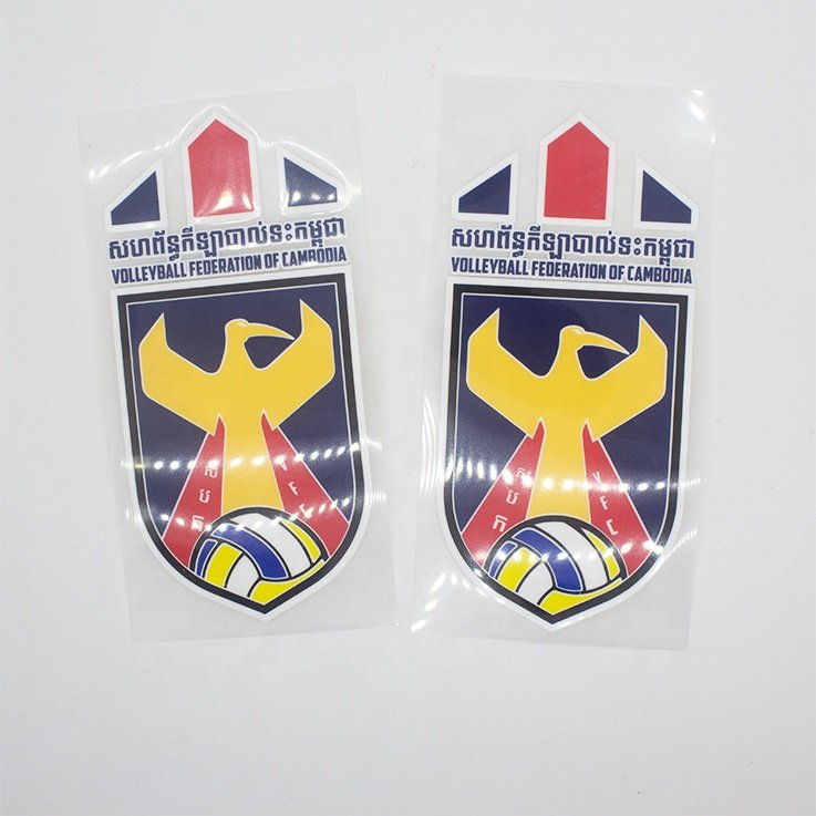 High Quality Custom Logo Plastisol Heat Transfer Printing Stickers Custom For Clothing