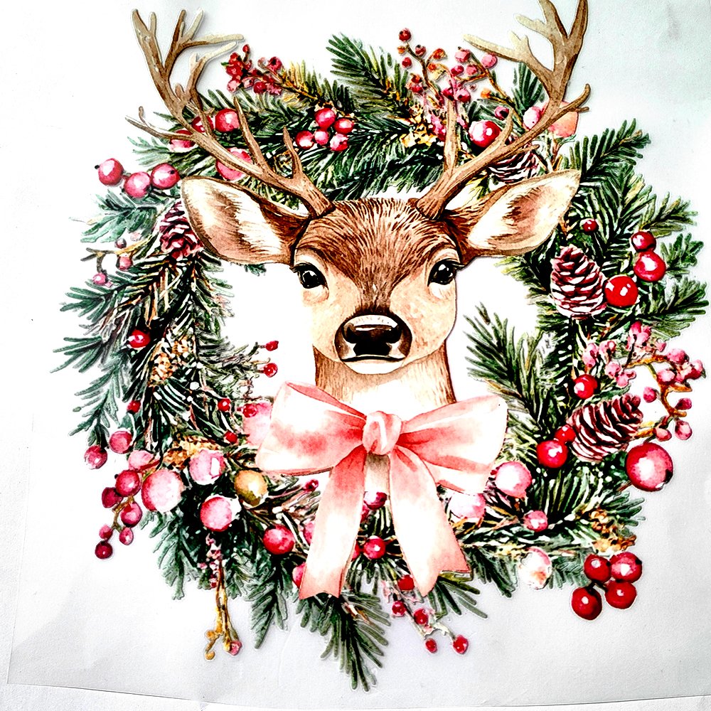 Christmas DTF Transfers Custom Heat Dtf Transfers Designs Ready To Press screen print heat transfers For Garment