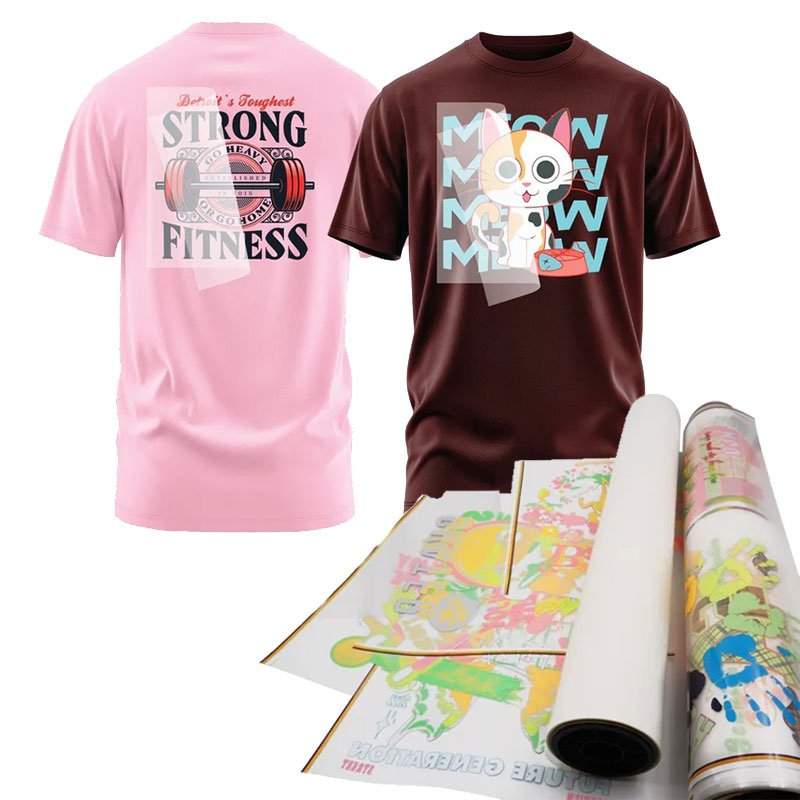 animal dtf heat transfer designs for kids t shirt dtf screen printing custom brand logo heat transfer labels for hoodie clothes
