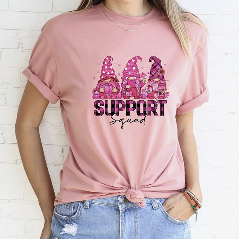 Fight Against Breast Cancer Pink Bow logo dtf transfer designs plastisol Custom Vinyl dtf transfers decal sticker clothing