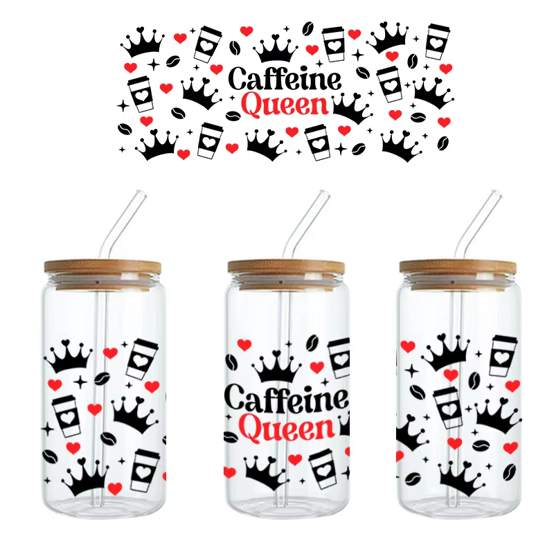 Hot Selling UV DTF Wraps Wholesale Cold Cups Clothing Custom Washable Water Transfer Printing Heat Transfer Glass DTF Transfer