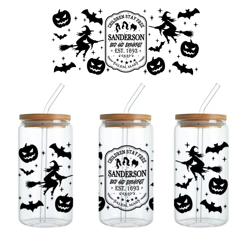 Hot Selling UV DTF Wraps Wholesale Cold Cups Clothing Custom Washable Water Transfer Printing Heat Transfer Glass DTF Transfer