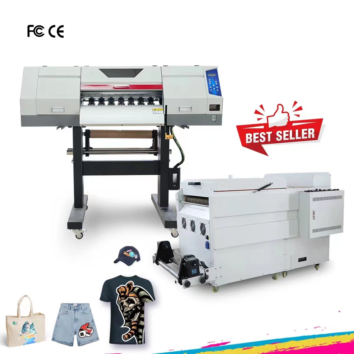 OCBESTJET High Quality 500ml DTF Textile Printer Film Ink for Epson L1800 L1300 R2400 L805 L800 P600 P800 I3200 Printer