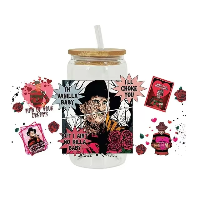 Wholesale Custom Water Transfer Printing Sticker Waterproof and Washable Design