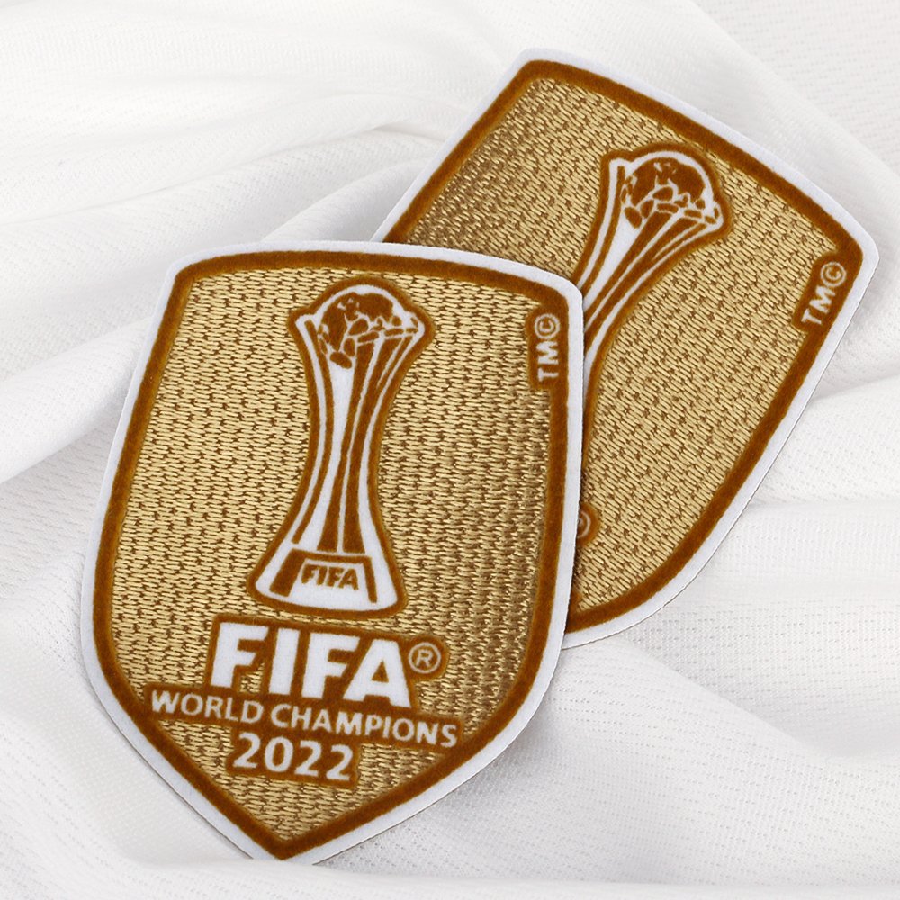 Custom Flocking Printing 3D Football Team Club Sports Logo Flock Heat Transfer Patches with Tatami Background