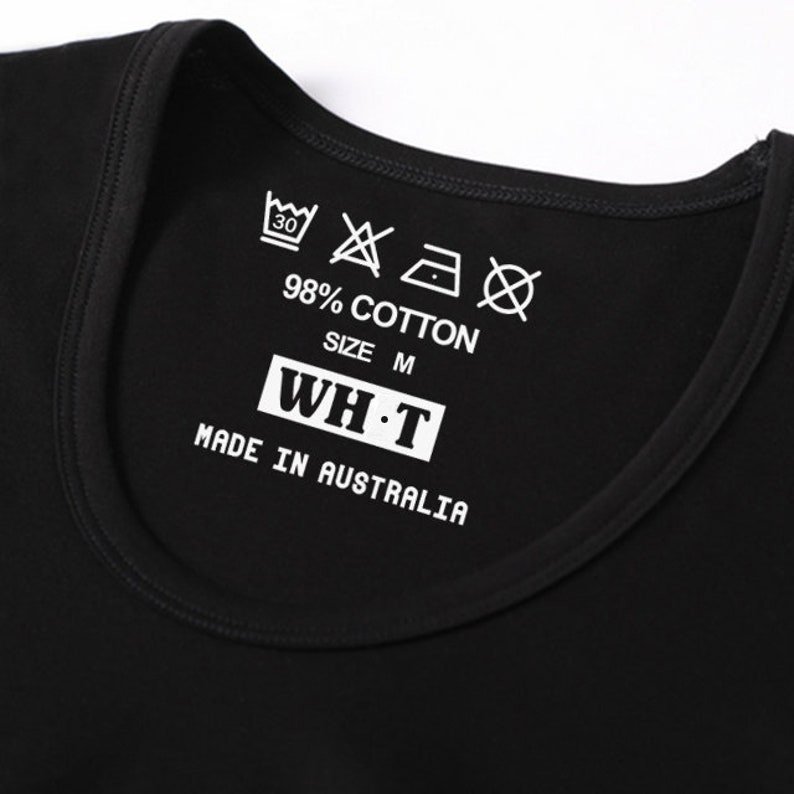 Custom clothing digital silk screen thermal press printing silicon vinyl sticker DTF heat transfer label