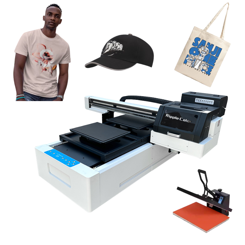 A1 A2 DTG Printer Dual Pallet Large Size Double T-shirt printing Machine Fast Speed Dtg Printer