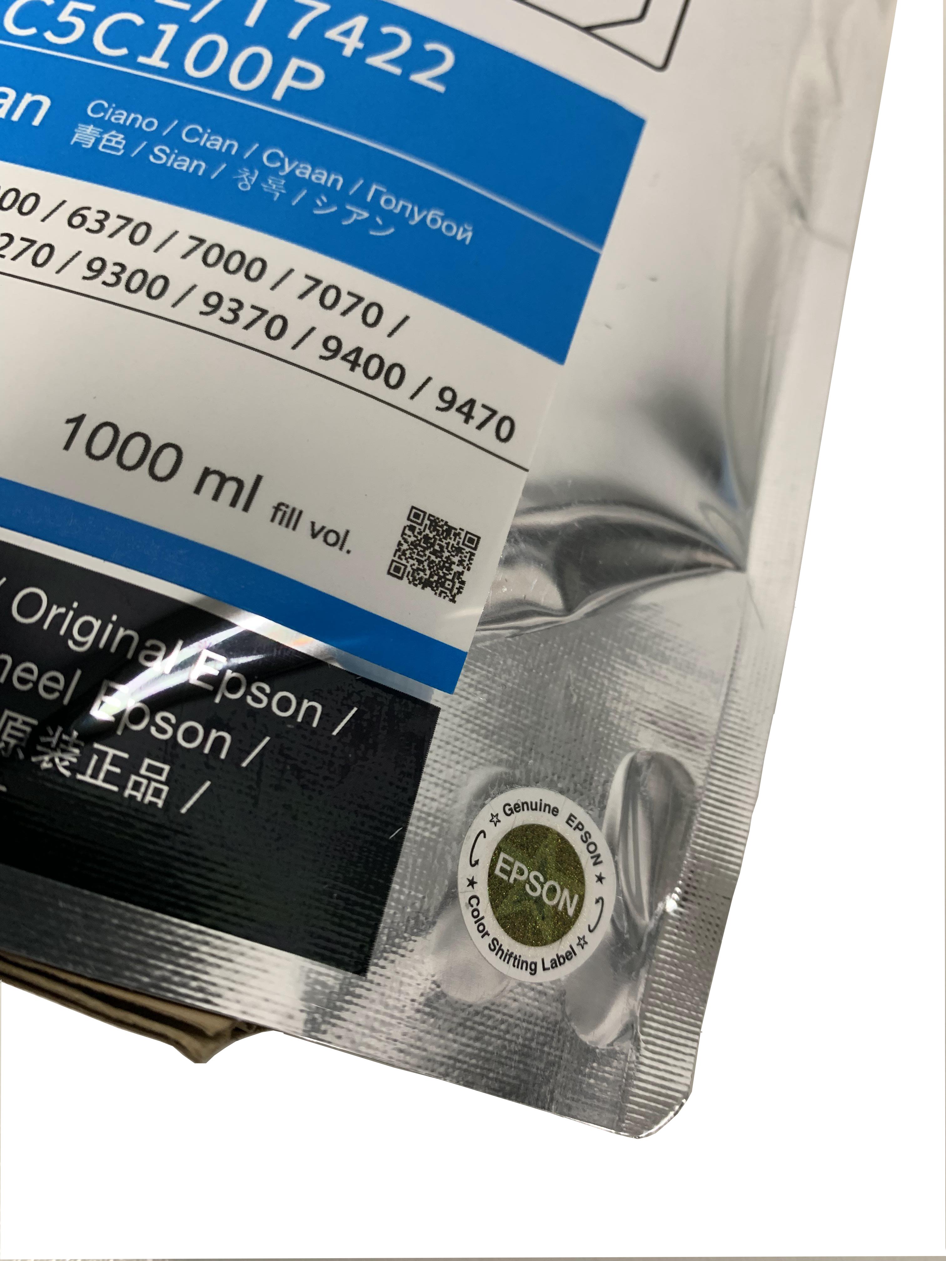 1000ml heat transfer EPSON sublimation Ink For epson Surecolor F6070 F270 F6000 F6200 F7070 F7200 F7270 F9200 F9270 with chips