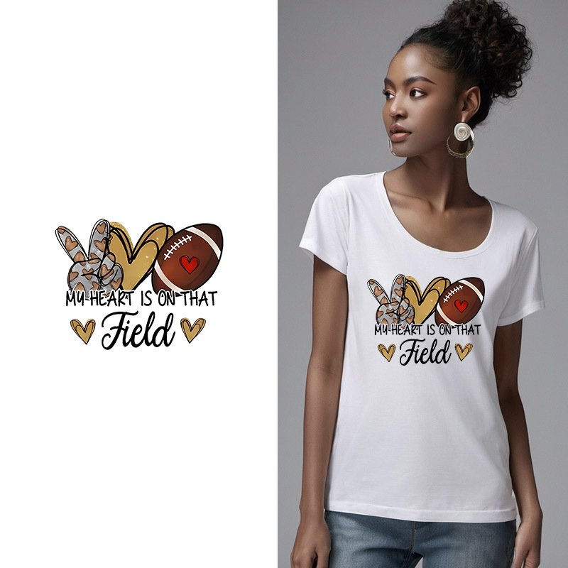 High-Quality Printable Logo Design Clothing Labels Heat Transfer Printed Clothing Stickers DTF Thermal Transfer Sticker