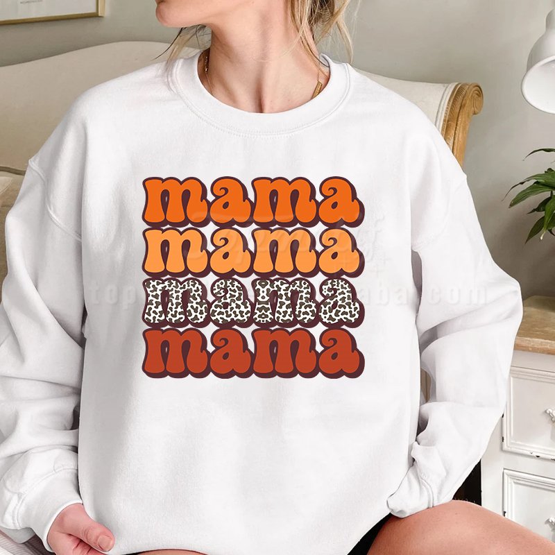 DTF Print Wholesale MAMA Custom Transfer Design Motif