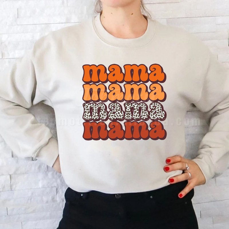 DTF Print Wholesale MAMA Custom Transfer Design Motif