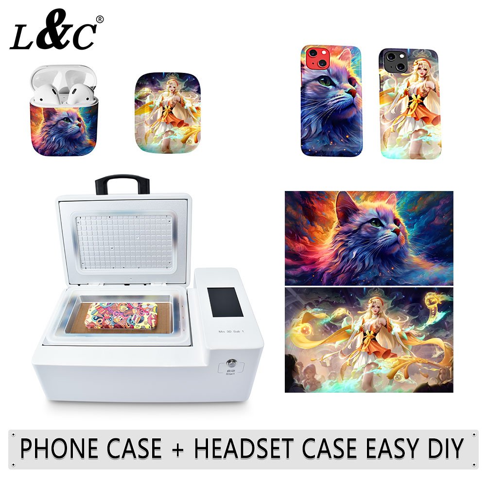 Factory Wholesale Best Price DIY 3D Phone Case Vacuum Heat Press 3D Sublimation Machine