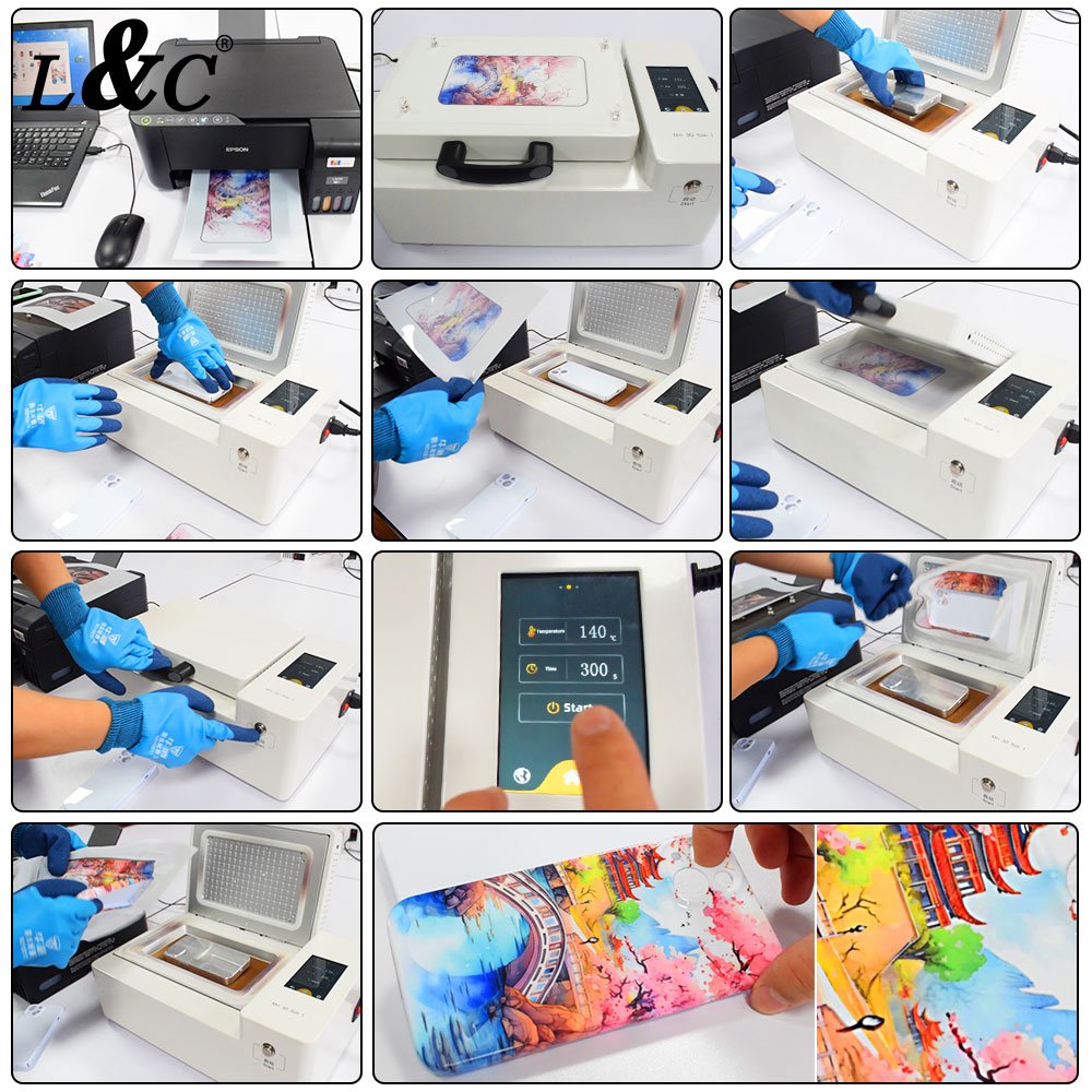 Factory Wholesale Best Price DIY 3D Phone Case Vacuum Heat Press 3D Sublimation Machine