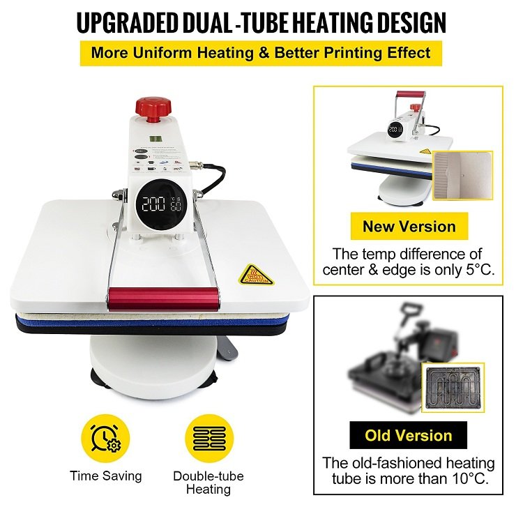 Freesub new arrivals 5 in 1 combo heat press machine hat/cap sublimation machine t-shirt printing machine F910-5