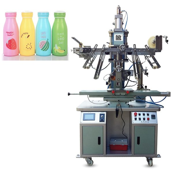 Popular Flat and Round Surface Cylindrical Roll Press Machines Heat Transfer Machine for glass bottles cups toys