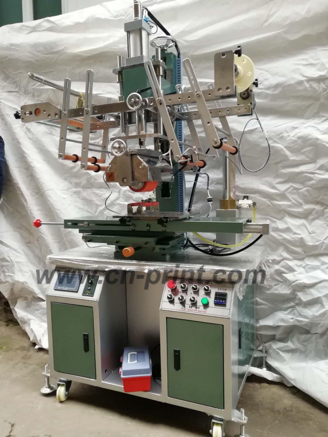 Popular Flat and Round Surface Cylindrical Roll Press Machines Heat Transfer Machine for glass bottles cups toys