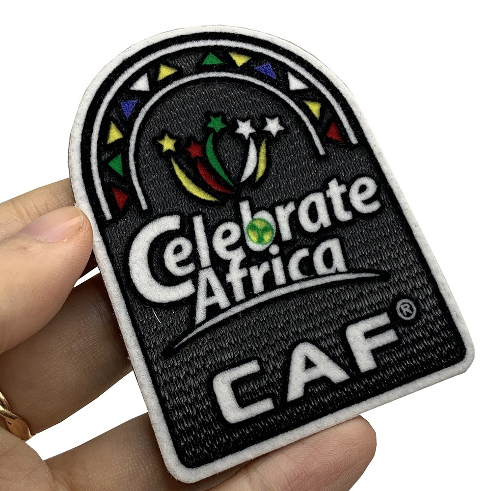 Cheap Personalized Design Heat Transfer Printing Custom Football Team Club Logo 3d Flocking Patches