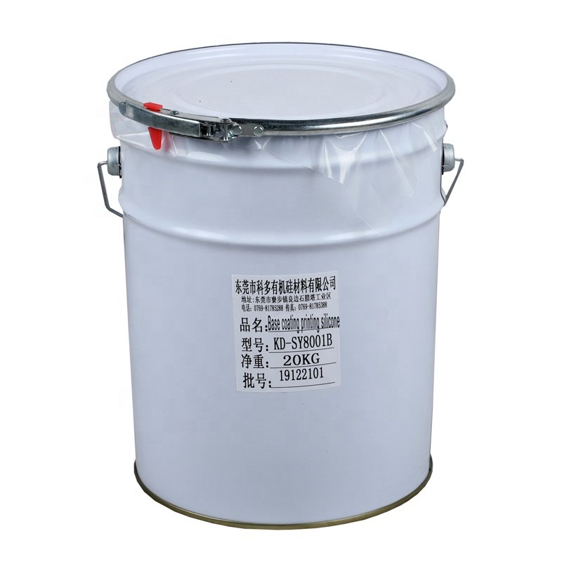 Garment Printing Transfer HD Silicone Glue For Fabric Screen Printing Textile Printing Liquid Silicone Rubber Ink