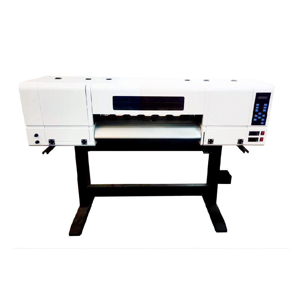 White Ink Direct To Film Printer Plastisol offset heat transfer inkjet Printing Machine XP600 DTF Printer With Shaker and Dryer