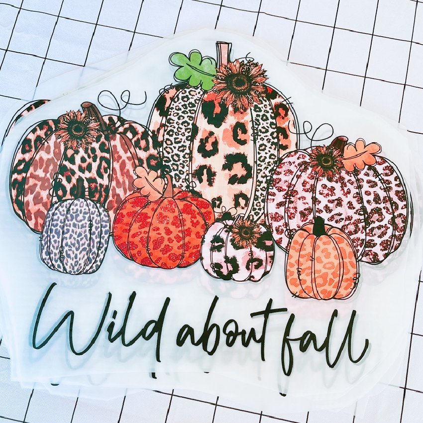 custom dtf sticker heat press sheets plastisol heat transfer printing label htv vinyl heat press stickers decals for t-shirt